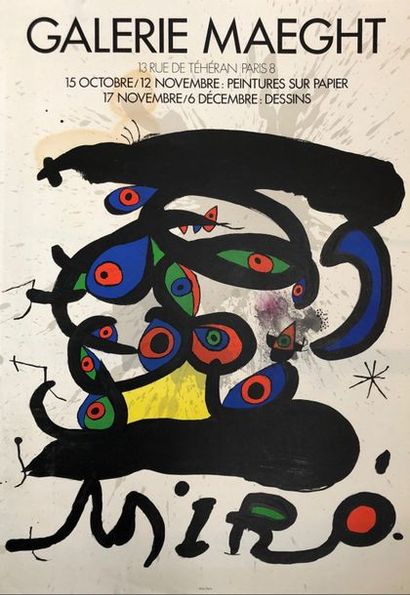 null Joan Miro


Affiche de l’exposition à la Galerie Maeght


80 x 56 cm


TBE