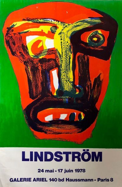 null Bengt Lindström


Affiche de l’exposition à la galerie Ariel en 1978


71,5...