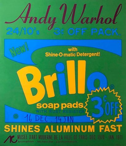 null Andy Warhol


Affiche Brillo


Affiche de l’exposition au musée d’art moderne...