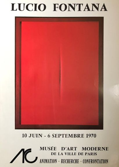 null Lucio Fontana


Affiche de l’exposition au musée national d’art moderne en 1970


78...