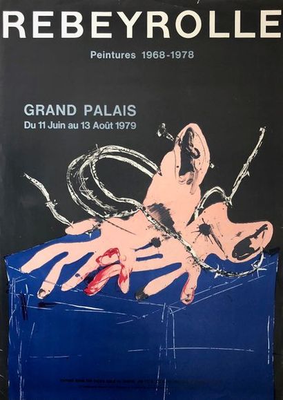 null Paul Rebeyrolle


Affiche de l’exposition au Grand Palais en 1979


76 x 52...