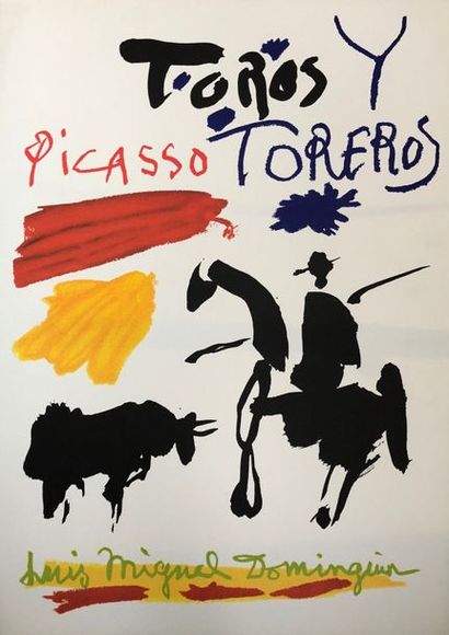 null Pablo Picasso


Affiche de l’exposition Toros y Torreros, 1961


72 x 51 cm...