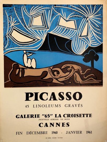 null Pablo Picasso


Affiche de l’exposition 45 linoleum gravés à Cannes en 1960


67...