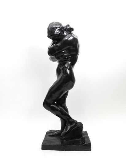 null Auguste Rodin (1840-1917), d’après
Eve
Bronze à la cire perdue, portant la signature...