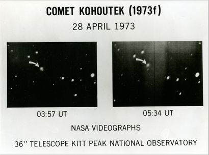 null Ground observation of the displacement of the Kohoutek Comet on April 28th,...