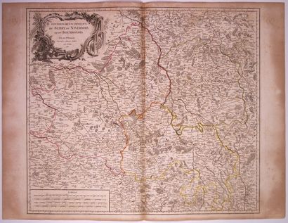 null Carte: «Gouvernement généraux du BERRY, du NIVERNOIS et du BOURBONOIS, par le...