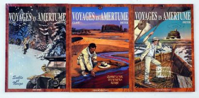 CLAVE Florenci 
Voyages en amertume
Tomes 1 à 3 en édition originale, le tome avec...