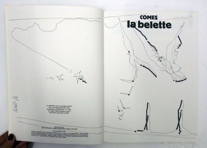 COMES DIDIER 
Dédicace sur double page dans l'album La belette en édition originale...