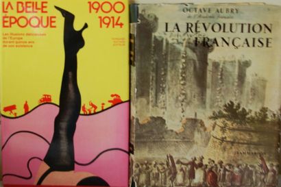 null Octave Aubry : « La révolution française » et « La belle époque de 1900 à 1...