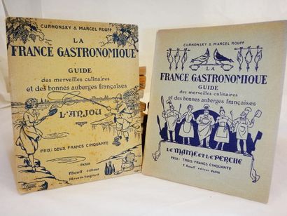 null CURNONSKY, Maurice et ROUFF, Marcel. La France Gastronomique, Guide des merveilles...