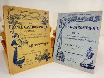 null CURNONSKY, Maurice et ROUFF, Marcel. La France Gastronomique, Guide des merveilles...