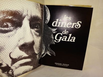 null DALI. Les Dîners de Gala. Paris, Draeger, 1973. Un volume, in-4, de 321 pp.,...