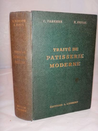 null DARENNE, Emile et DUVAL, Emile. Traité de Patisserie Moderne. Guide du Patissier-Traiteur...