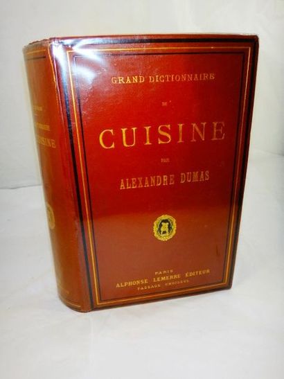null DUMAS, Alexandre. Grand Dictionnaire de Cuisine. Paris, Alphonse Lemerre, 1873....