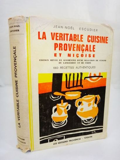 null ESCUDIER, Jean Noël. La véritable cuisine Provençale et Niçoise. Toulon, Provencia,...