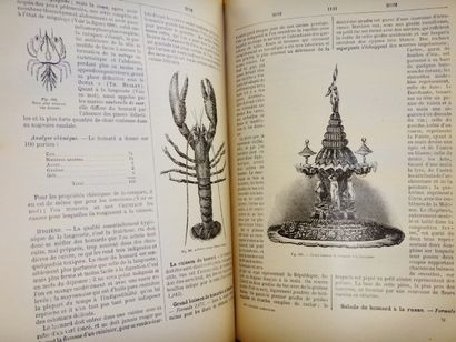 null FAVRE, Joseph. Dictionnaire Universel de Cuisine et d'Hygiène Alimentaire. Paris,...
