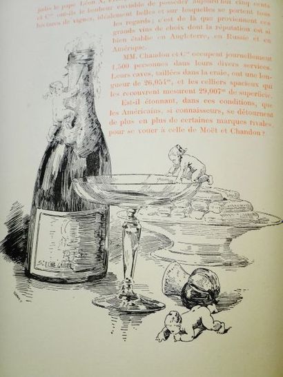null FOELCKERSAHMB-KROPPEN. Les Archives de la Gastronomie Française : le champagne...