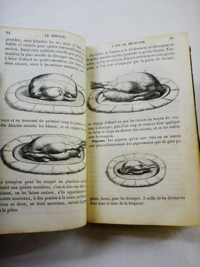 null GOGUE, A. Les Secrets de la cuisine Française. Paris, Hachette, 1856. In-12,...