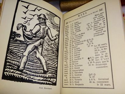 null GUEGAN, Bertrand. Almanach de Cocagne 1920-1921-1922. Paris, Editions la Sirène,...