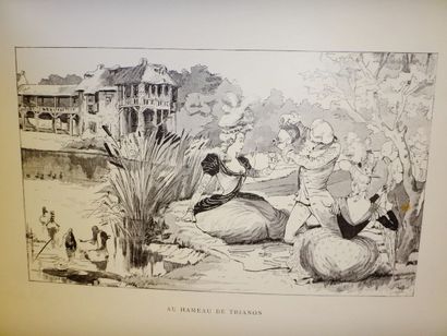 null GUILLAUME, Albert. Le Repas à travers les Âges. Paris, Delagrave, circa 1900....