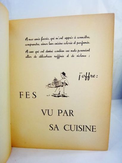 null GUINAUDEAU, Z. Fes vu par sa cuisine. Rabat, J.E.Laurent, sans date (E.O. 1957)....