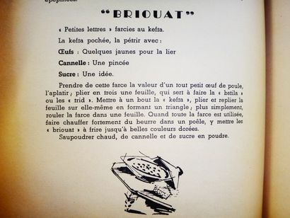 null GUINAUDEAU, Z. Fes vu par sa cuisine. Rabat, J.E.Laurent, sans date (E.O. 1957)....