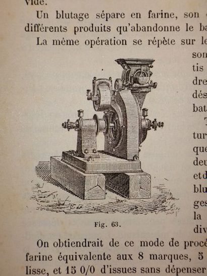 null HENDOUX, Léon. Traité pratique de Meunerie et Boulangerie. Paris, Garnier, 1889....