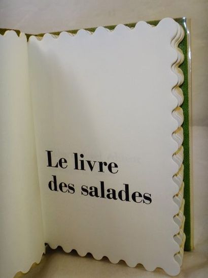 null LEQUENNE, Fernand. Le Livre des Salades. Vauvenargues-en-Provence, Robert Morel,...