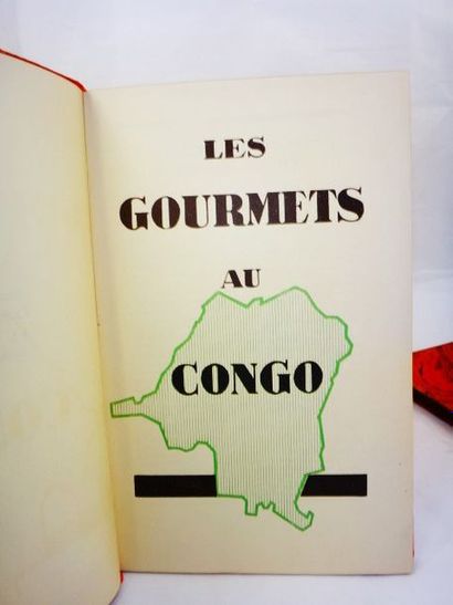 null MATABICHE. Les gourmets au Congo. Anvers, 1930. In-8 broché. Couvertures rouges...
