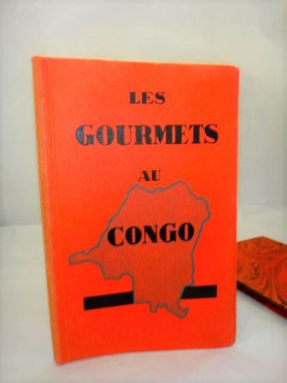 null MATABICHE. Les gourmets au Congo. Anvers, 1930. In-8 broché. Couvertures rouges...