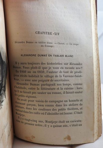 null MONSELET, Charles. Gastronomie, Récits de table. Paris, Charpentier, 1874. Deuxième...
