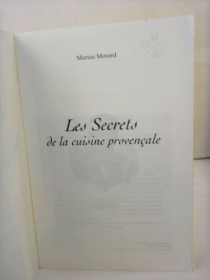 null MORARD, Marius. Les secrets de la cuisine provençale. Paris, l'Adventurine,...