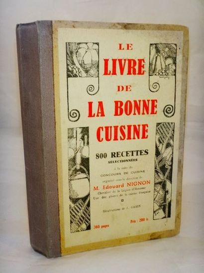 null NIGNON, Edouard. Le Livre de la Bonne cuisine 800 recettes. Sas mention d'édition,...
