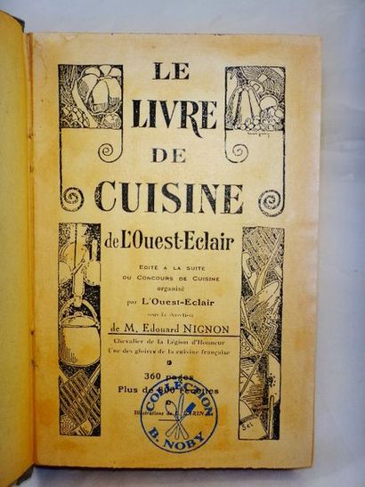 null NIGNON, Edouard. Le Livre de la Bonne cuisine 800 recettes. Sas mention d'édition,...