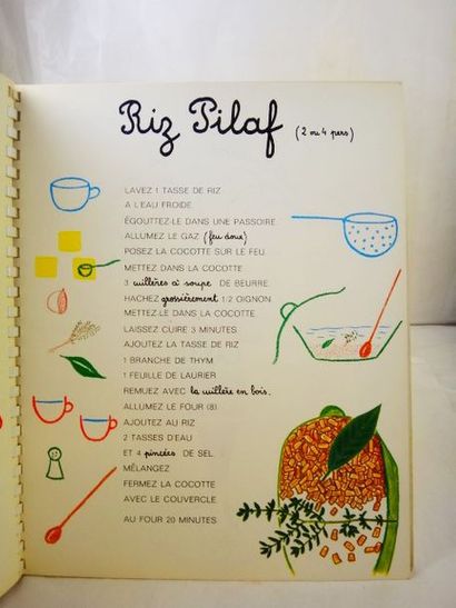 null OLIVIER, Michel. La cuisine est un jeu d'enfants. Paris, Plon, 1963. In-4 de...