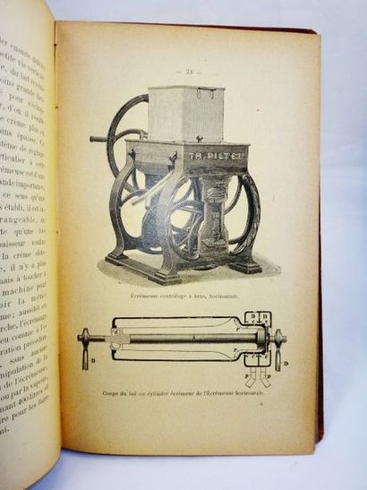 null PILTER, TH. Le Beurre. Traité pratique de fabrication. Paris, Pilter, 1891....