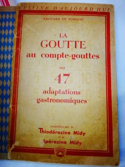 null POMIANE, Edouard. Vingt plats qui donnent la Goutte (Unice ad usum Medicorum)....