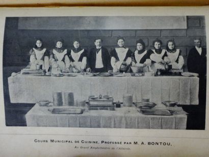 null BONTOU, Alcide. Traité de Cuisine Bourgeoise Bordelaise. Bordeaux et Paris,...
