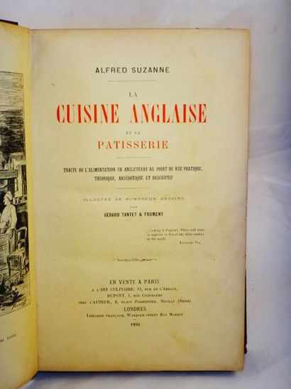 null SUZANNE, Alfred. La cuisine Anglaise et la Pâtisserie Paris, L'Art culinaire...