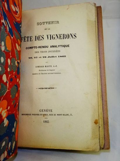null TOMBELLE, F. de la. Les Pâtés de Périgueux. Réunion de 4 monographies dans un...