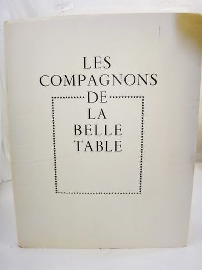 null VILLA, Georges. Les Compagnons de la Belle Table. Paris, Editions Maurice Ponsot,...