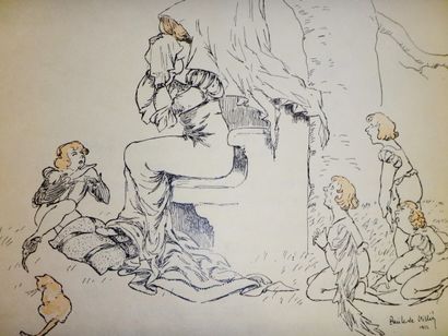 null VILLIE, Emile de. Comment feut Gargantua remis en appétit. Lyon, Léon Sézanne,...