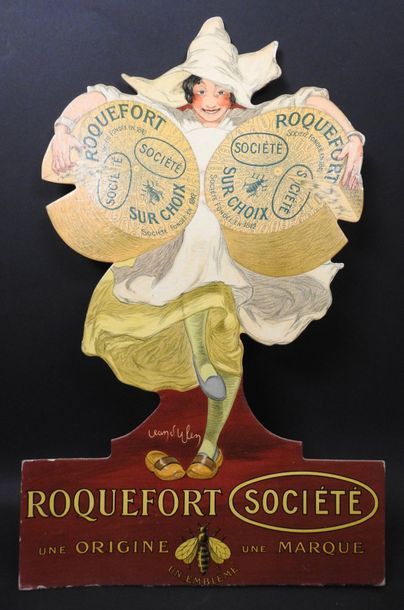 null Carton en découpe "Roquefort Société" d'après Jean d’Ylen
40,5 x 26 cm