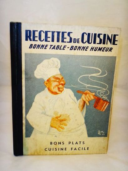 null BRODY, Madame. Recueil de recettes de cuisine. Paris, chez l'Auteur, 1946. In-12...