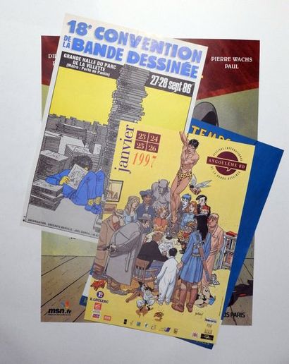 null JUILLARD

Ensemble de 4 affiches dont une rare en 86 pour la convention de la...