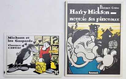 null CESTAC Florence

Ensemble de deux albums avec dessins, Harry Mickson nettoie...