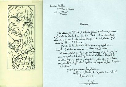 null ROLLIN Lucien

Le Torte

Case originale d'un album 

On y joint un courrier...