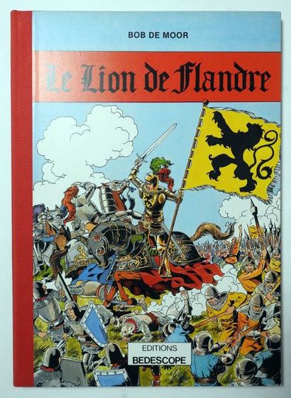 null DE MOOR 

Tirage de tête de l'album Le lion de Flandre édité par Bedescope,...