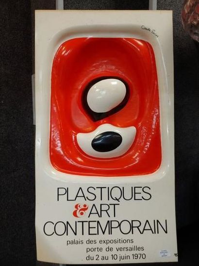 null François Cante Pacos (né en 1946)

Sans titre, Enseigne pour l’exposition plastique...