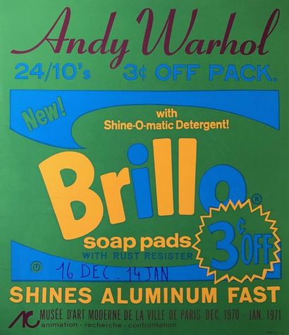 Andy Warhol (1928-1987), d'apre?s Affiche...